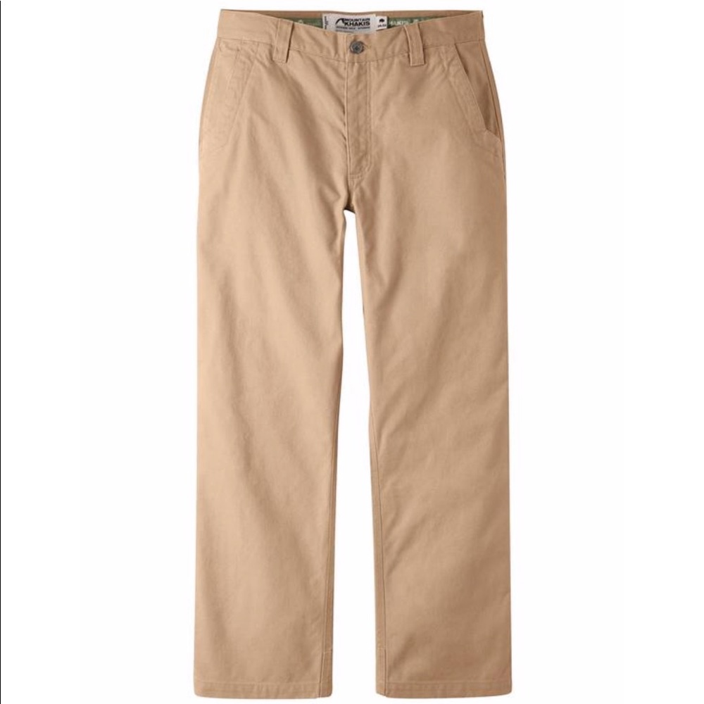 TWO MOUNTAIN KHAKI PANTS - RELAXED FIT